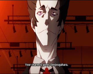 Kaiki makes an ultimately impotent villain, says his bit then kind of skulks away. An anticlimax.